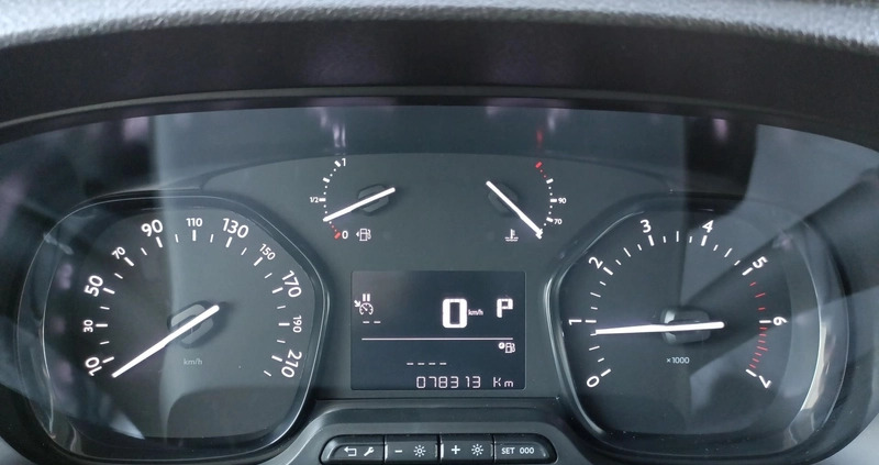 Toyota Proace Verso cena 163900 przebieg: 78300, rok produkcji 2021 z Ińsko małe 172